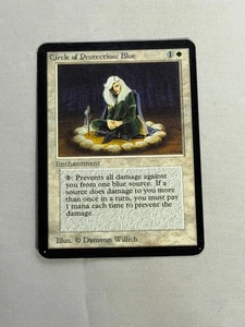 MTG Circolo di Protezione: Blue Alpha Magic the Gathering - Foto 1 di 2