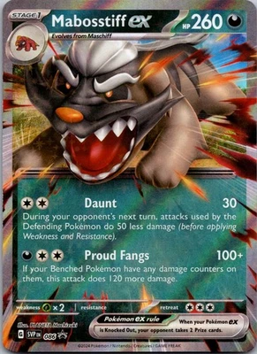 Mabosstiff ex Promo SV: Scarlet & Violet Promo Cards 086 NM - Image 1 of 2