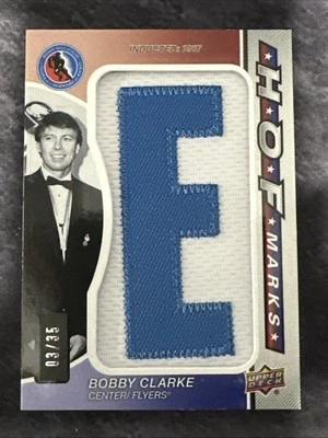 2024-25 SP Game Used HOF Marks HOFM-BC Bobby Clarke Philadelphia Flyers - Image 1 of 3