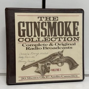 The Gunsmoke Collection Audio Cassettes Volume One Complete Original Broadcasts - Bild 1 von 2