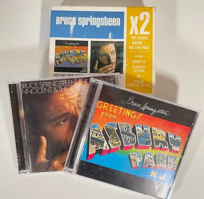 BRUCE SPRINGSTEEN X2 CD Box Set Greetings From Asbury Park NJ Wild Innocent - Image 1 of 4