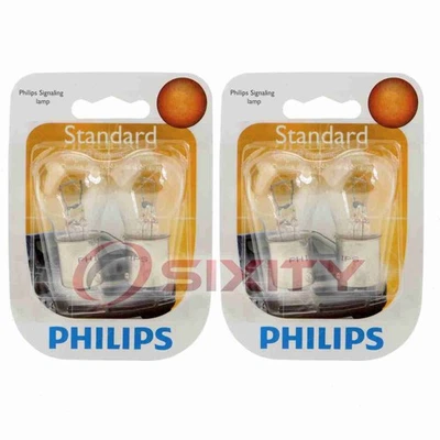 2 peças lâmpadas de seta traseiras Philips para Renault LeCar R5 1980-1986 ei - Imagem 1 de 4