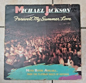 Michael Jackson RARE True Unseen Zimbabwe Pressing Farewell My Summer Love - Picture 1 of 5