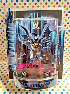 HOT WHEELS  CUSTOM BATMAN FOREVER 83 CHEVY SILVERADO Pink NEW - Picture 1 of 8