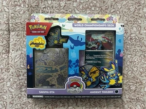 Pokemon TGC 2024 World Championships Deck  Ancient Toolbox Sakuya Ota - Picture 1 of 1