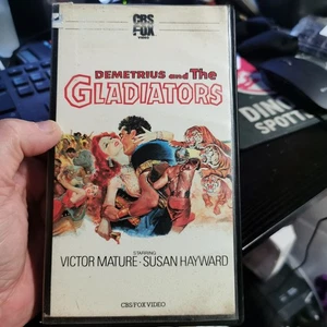 demetrius and the gladiators cbs fox vhs pre cert video anne bancroft - Bild 1 von 4