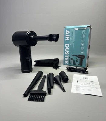 Keyboard Car Air Duster Blower PC Cleaner 3 Gear Cordless Powerful Easy 91000RPM - Image 1 of 4