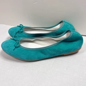 kurun TOKYO Shoes Green Size 25 Made In Japan Flats NEW ballet - Picture 1 of 8
