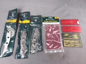 LOT Knife Building Kit Woodriver Skinner Hunter and Scales - Picture 1 of 7