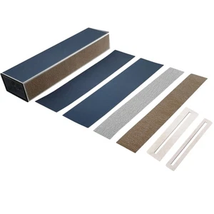  Guitar Fret Sanding Block Rocker Leveling Guide Levelling File Kit - Bild 1 von 12