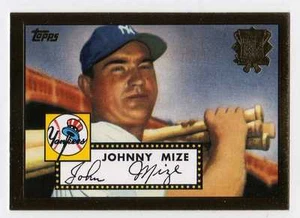 2002 Topps 1952 Reprints #05 Johnny Mize New York Yankees BV$4 Insert #5 - Picture 1 of 1
