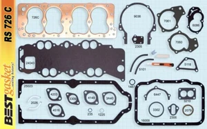 Ford/Lincoln 337 V8 Flathead Full Engine Gasket Set/Kit BEST 1949-51 COPPER Head - Bild 1 von 6