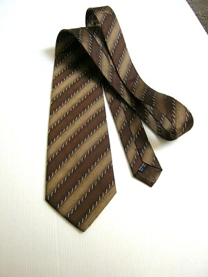 BARTON MODA New Pure Silk Handmade Hand . Made IN Italy - Image 1 of 3