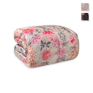Renato Armbrust Blumen Satin Steppdecke Winterdecke Doppelbett 5576 - Bild 1 von 6