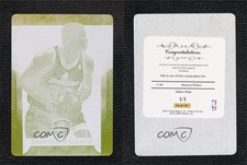 2012-13 Panini Gold Standard Printing Plate Yellow 1/1 Rasheed Wallace #146.2