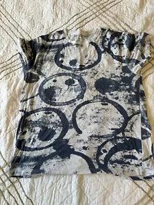 Straight Faded Large Men's Short Sleeve Crew Neck T-Shirt - Picture 1 of 3
