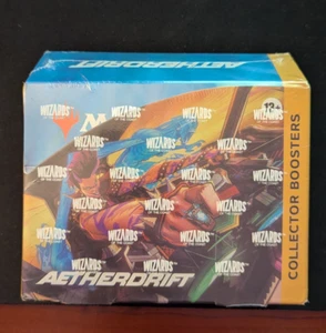 For Display *SEE DESCRIPTION** Collector Booster Box Aetherdrift DFT MTG - Picture 1 of 3