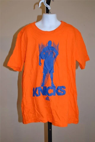 New-Hole- Adidas New York Knicks Carmelo Anthony #7 Youth sizes S-M Shirt Cover