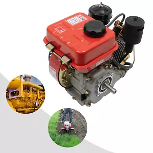 Motor diésel de 4 tiempos monocilíndrico para maquinaria agrícola pequeña - Imagen 1 de 11