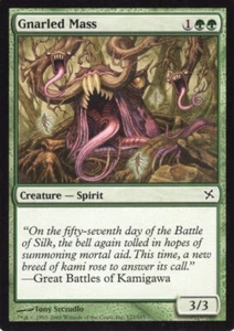 4X GNARLED MASS GREEN BETRAYERS OF KAMIGAWA MTG MAGIC NM X4 (yourdeckbuilder) - Bild 1 von 1