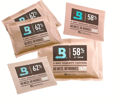 BOVEDA Hydro Pack 58% 62% 4g 8g 67g einzeln verpackt 5St. 10St. Cannabis Kräuter - Bild 1 von 2