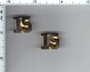 BLUE BLOODS Television Show - NYC Fictitious 15th Precinct Gold Collar Brass Set - Picture 1 of 1