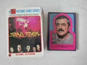 STAR TREK THE MOTION PICTURE COMPLETE TOPPS CARD & STICKER SET 110 Rare 1979 - Picture 1 of 4