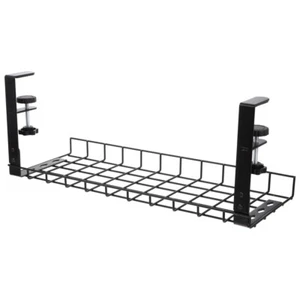 Wire Storage Rack Desk Cable Tray under Organizer Cord Management - Photo 1/12