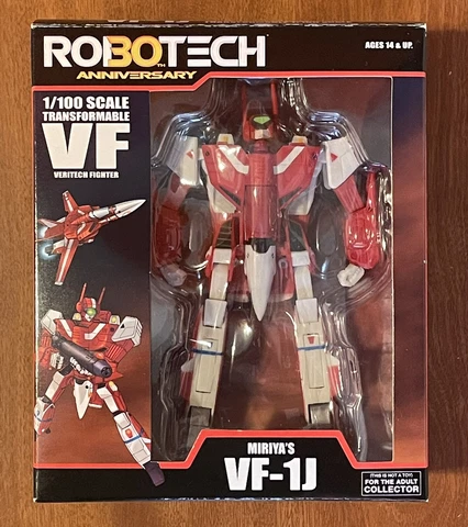 Macross Robotech 30th Anniversary Miriya VF-1J 1/100 Scale Brand New Toynami Cover