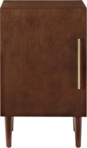 Crosley Furniture Everett Record Player 1 tier Stand, Mahogany - Picture 1 of 5