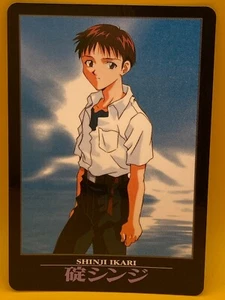 NEON GENESIS EVANGELION NO.10 SHINJI IKARI TCG BANDAI 1996 MADE IN JAPAN - Picture 1 of 10