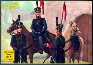 HaT Miniatures 1/72 1815 PRUSSIAN UHLANS Figure Set - Picture 1 of 3