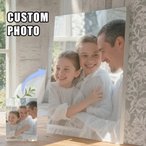 Canvas Photo Personalised Print Customized Image Wall Art Custom Picture Decor - Picture 1 of 42
