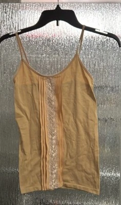 Cami elástica desnuda 12” P2P 22” longitud encaje centro punto de desvanecimiento ver foto pequeña Foto 1 de 4