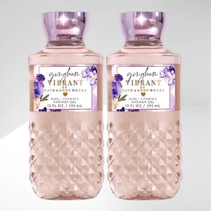 2er-PACK! BATH & BODY WORKS GINGHAM VIBRANTES DUSCHGEL MIT SHEA & VITAMIN E 10 OZ - Bild 1 von 4