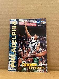 ALLEN IVERSON 1996 SCORE BOARD DRAFT DAY #1A AUTOGRAPH AUTO ROOKIE #'D 45/1996 - Picture 1 of 4