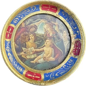 María Icono Virgen del Magnificat María Jesús Italia Impresión Enmarcada Católica Romana - Imagen 1 de 9