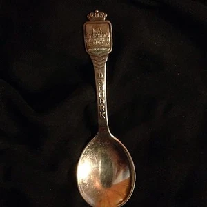 Rare Vintage Silverplate Souvenir Spoon Fredensborg Denmark DGS Mark - Picture 1 of 5