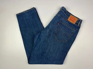 LEVI`S 751 JEANS W40"-L32" Men`s Regular Fit Medium Blue - Great Condition - Picture 1 of 6