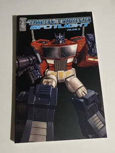 IDW TRANSFORMERS SPOTLIGHT Vol 2 Cubierta Suave TPB Optimus Prime Galvatron Ramjet - Imagen 1 de 2
