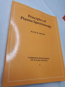 Principles of Plasma Spectroscopy (Paperback or Softback) - Picture 1 of 3