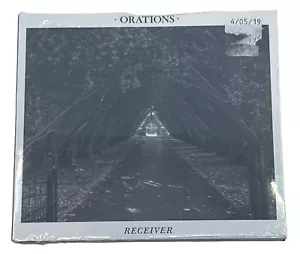 Orations Receiver CD 2019 Swiss Dark Nights Goth Rock Limited to 500 New Sealed - Picture 1 of 2