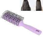 (Purple)Detangling Hair Brush ABS Anti Static Non Slip Vented Massage Hair BGS