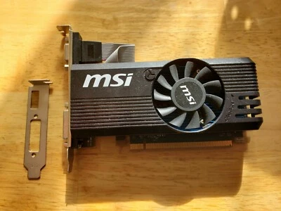MSI | R7 240 2GD3 LP | AMD Radeon R7 200 Series PCI Express DDR3 Graphics Card  - Image 1 of 3