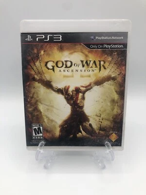 God of War Ascension PS3 PlayStation 3 Etiqueta Negra CIB Completo con Inserto Manual Foto 1 de 4