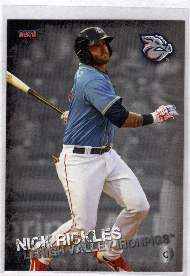 Nick Rickles 2018 Choice Lehigh Valley Ironpigs - Image 1 of 1