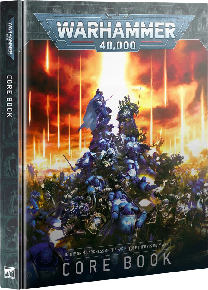Games Workshop Warhammer 40K Core Rules Book - 40-02