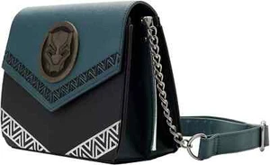 Loungefly Marvel Black Panther Wakanda Forever Crossbody Bag Purse New with Tags - Picture 1 of 5