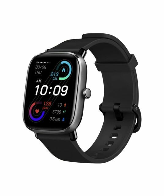 Amazfit GTS 2 Mini A2018 Fitness Smart/Watch Alexa Built In Midnight Black New