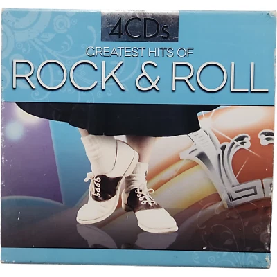 Greateswt Hits Of Rock & Roll CD 4 Disk set Great Balls Of Fire-Pepperment Twist Foto 1 de 2